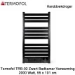 Termofol TRB-02 zwart handdoekdroger 2000 Watt|Luchtreinigeronline
