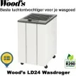 Woods LD24 Wasdroger & Luchtontvochtiger tot 80 m²|Luchtreinigeronline