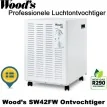 Woods SW42 professionele luchtontvochtiger, 200m²|Luchtreinigeronline