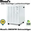 Woods SW59FW zeer krachtige luchtontvochtiger, tot 250 m²|Luchtreinigeronline