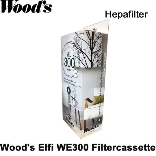 Woods Elfi WE300/310 en AL310 filtercassette Woods Elfi WE300/310 en AL310 filtercassette