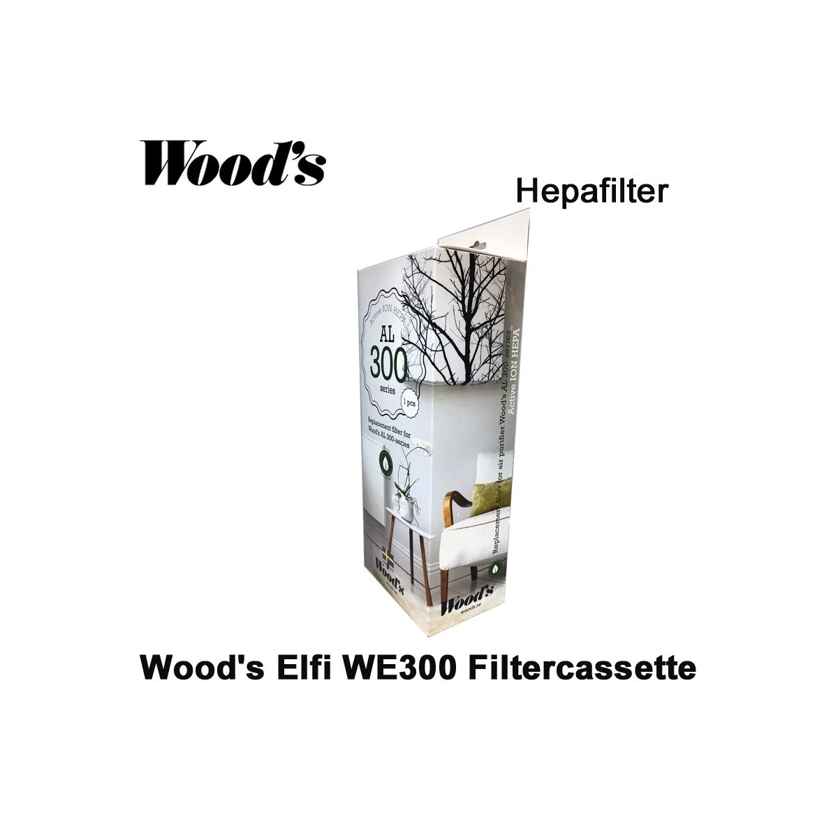 Woods Elfi WE300/310 en AL310 filtercassette