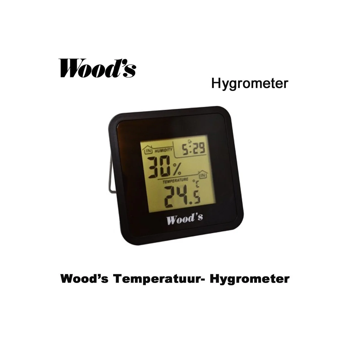 Woods temperatuur- en hygrometer|Luchtreinigeronline