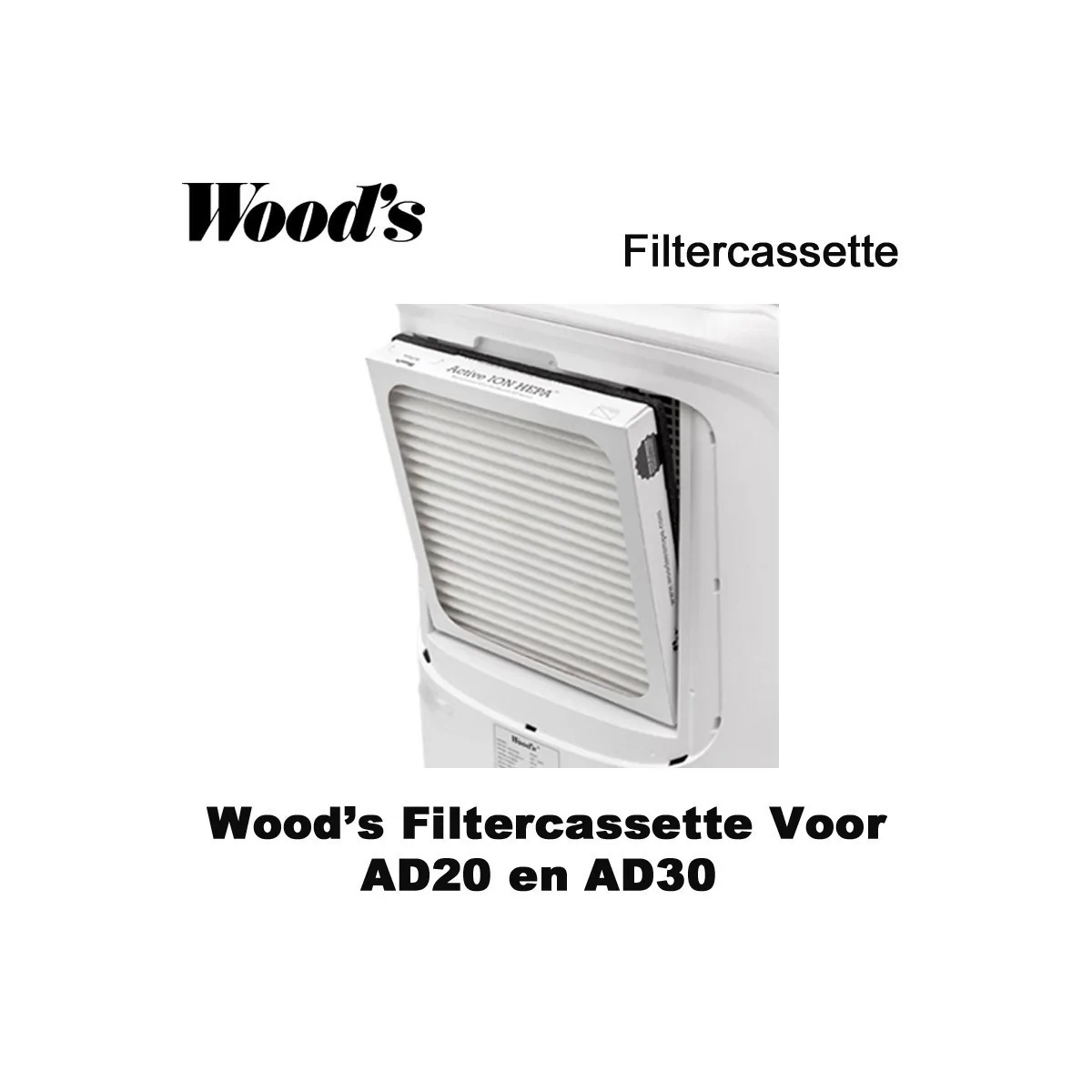 Woods AD20 en AD30 filtercassette