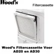 Woods AD20 en AD30 filtercassette|Luchtreinigeronline