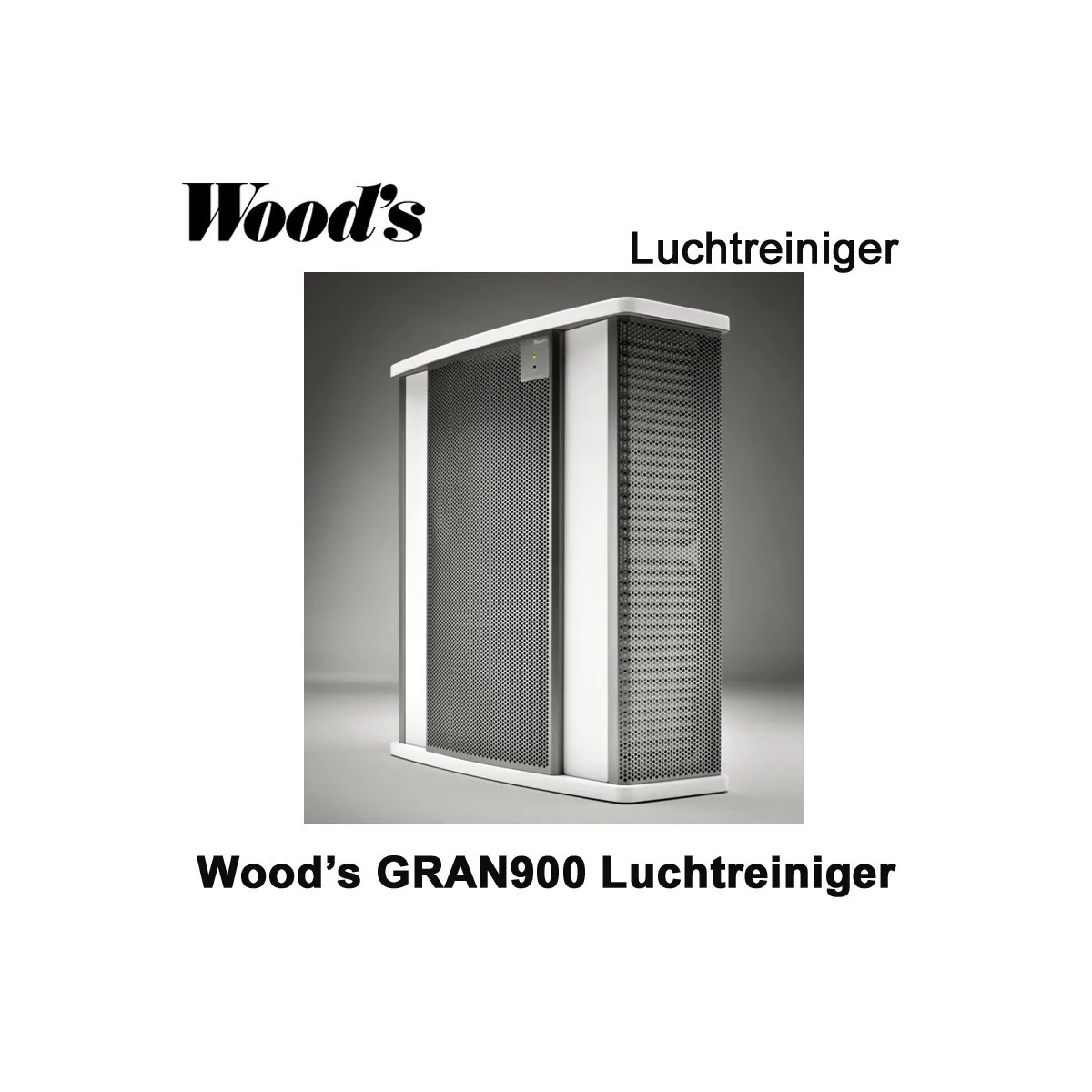 Woods GRAN 900 luchtreiniger voor grote ruimte tot 160m²|Luchtreinigeronline