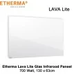 Etherma Lava Lite wit glazen infrarood paneel, 700 Watt, 130 x 63 cm|Luchtreinigeronline