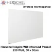 Herschel Inspire wit infrarood paneel 250 Watt, 60 x 30 cm|Luchtreinigeronline