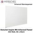 Herschel Inspire wit infrarood paneel 550 Watt, 80 x 60 cm|Luchtreinigeronline