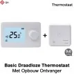 QH Basic eenvoudige draadloze thermostaat incl. ontvanger|Luchtreinigeronline
