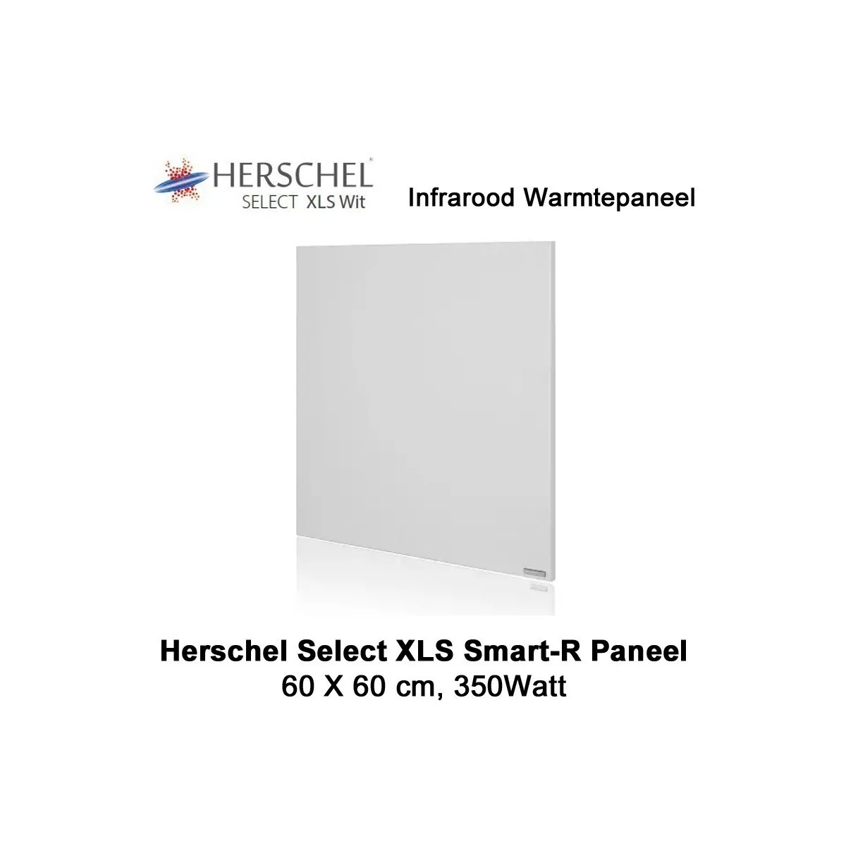 Herschel Select XLS Infrarood Paneel, 350 Watt, 60 x 60 cm