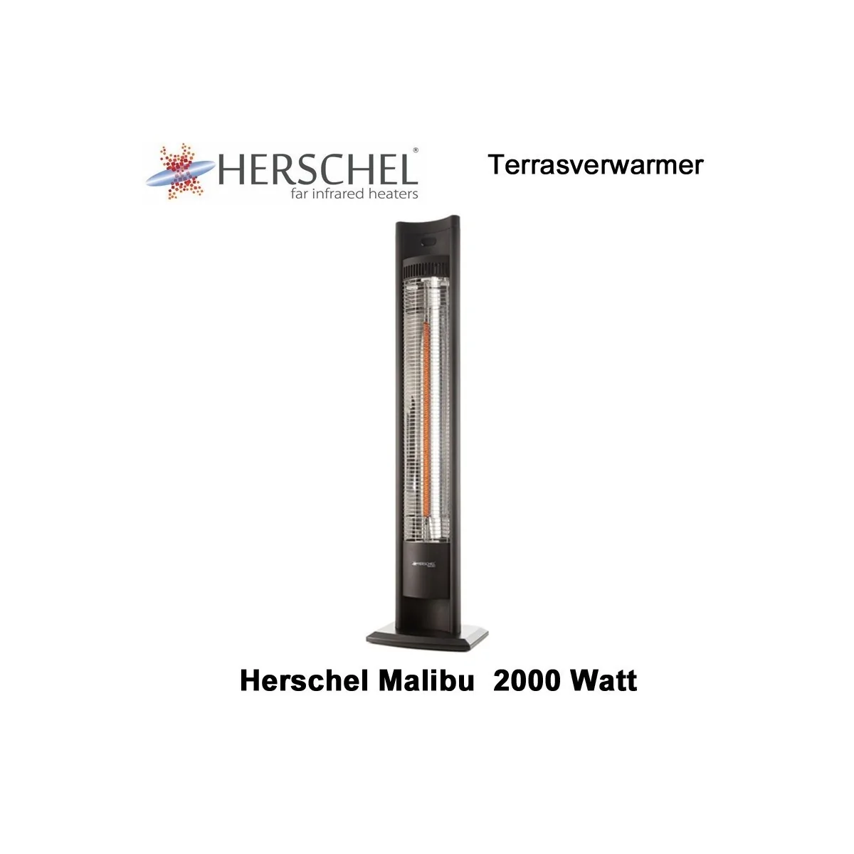 Herschel Malibu 2000 Watt terrasverwarmer|Luchtreinigeronline