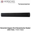 Herschel Aspect XL4 keramische terrasverwarmer 2600 Watt|Luchtreinigeronline