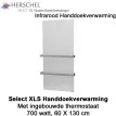 Herschel Select XLS Infrarood Handdoekverwarming, 700 Watt, 60 x 130 cm|Luchtreinigeronline