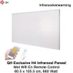QH Exclusive H4 Infrarood paneel 660 Watt 60 x 105 cm met WiFi thermostaat|Luchtreinigeronline