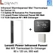 Leranti Power 900 Watt infrarood paneel met Optima W Exclusive Pro wifi thermostaat en ontvanger|Luchtreinigeronline