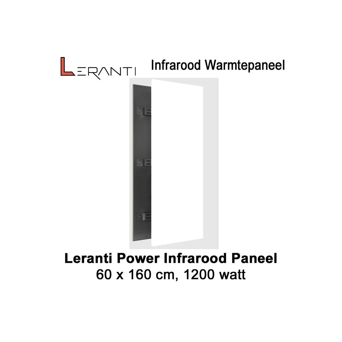 Leranti Power 1200 Watt infrarood paneel, 60 x 160 cm|Luchtreinigeronline
