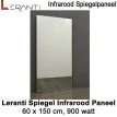 Leranti Spiegel 900 Watt infrarood paneel, 60 x 150 cm|Luchtreinigeronline