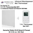 Herschel Select XLS Infrarood Paneel 350 Watt, 60 x 60 cm met T-PL thermostaat|Luchtreinigeronline