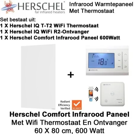 Herschel Comfort infrarood panelen|Luchtreinigeronline.nl