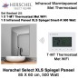 Herschel Select XLS spiegel infrarood paneel met WiFi thermostaat, 500 Watt, 60 x 85 cm Herschel Select XLS spiegel infrarood paneel met WiFi thermostaat, 500 Watt, 60 x 85 cm
