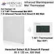 Herschel Select XLS Infrarood Paneel met WiFi thermostaat, 550 Watt, 60 x 85 cm|Luchtreinigeronline