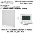 Herschel Select XLS Infrarood Paneel met WiFi thermostaat, 350 Watt, 60 x 60 cm|Luchtreinigeronline
