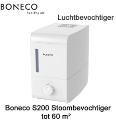 Boneco S200 stoom-luchtbevochtiger tot 60 m² | Luchtreinigeronline