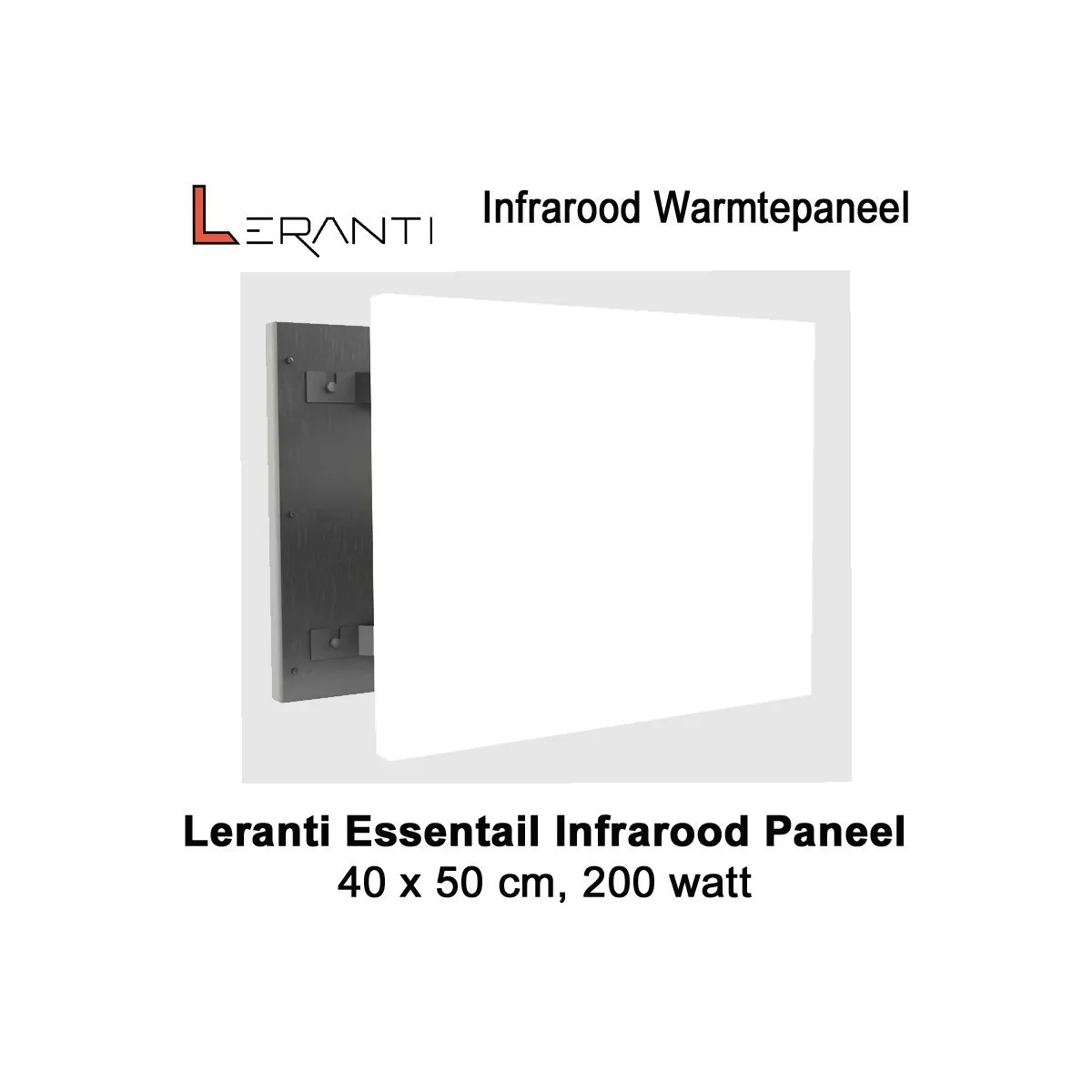 Leranti Essential 200 Watt infrarood paneel, 50 x 40 cm|Luchtreinigeronline