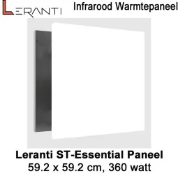 Leranti ST Essential 360 Watt infrarood paneel, 60 x 60 cm|Luchtreinigeronline.nl