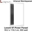 Leranti ST Power 900 Watt infrarood paneel, 60 x 120 cm|Luchtreinigeronline