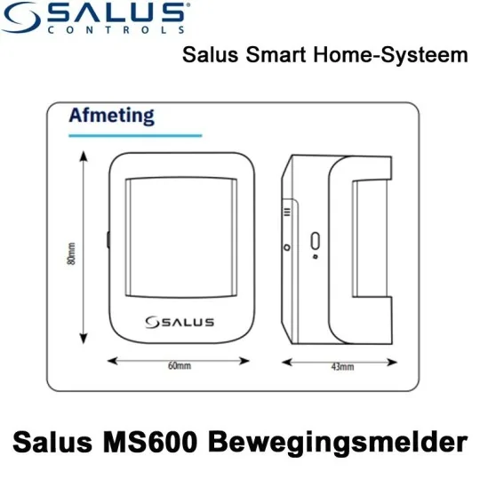 Salus MS600 bewegingsmelder|Luchtreinigeronline