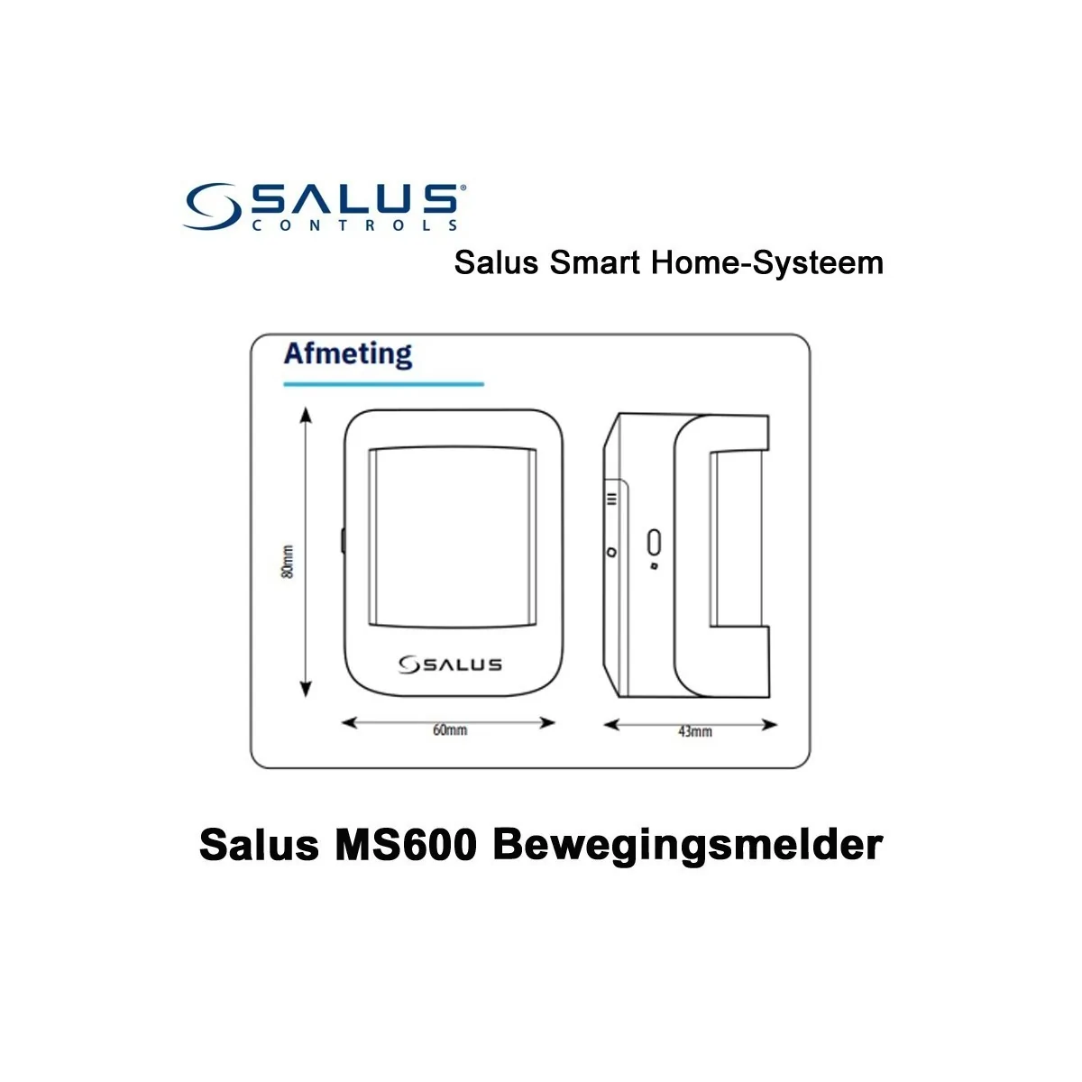 Salus MS600 bewegingsmelder|Luchtreinigeronline