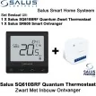 Salus SQ610BRF Quantum Thermostaat Zwart met SR600 of SPE600 Ontvanger|Luchtreinigeronline