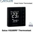 Salus VS20BRF Thermostaat Zwart|Luchtreinigeronline