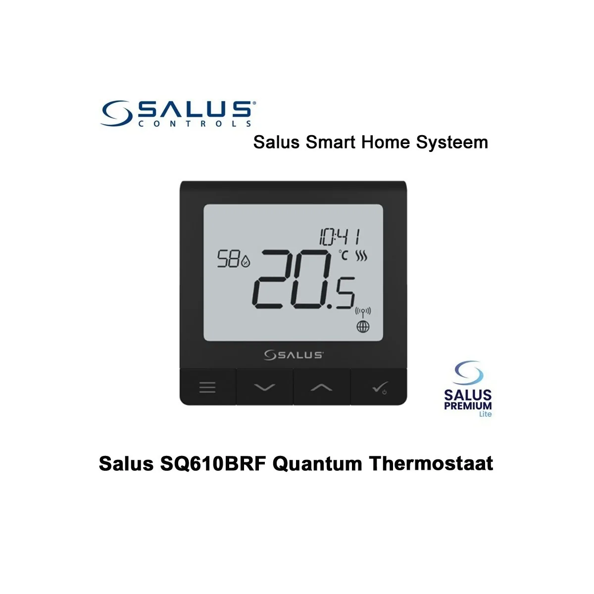 Salus SQ610BRF Quantum Thermostaat|Luchtreinigeronline