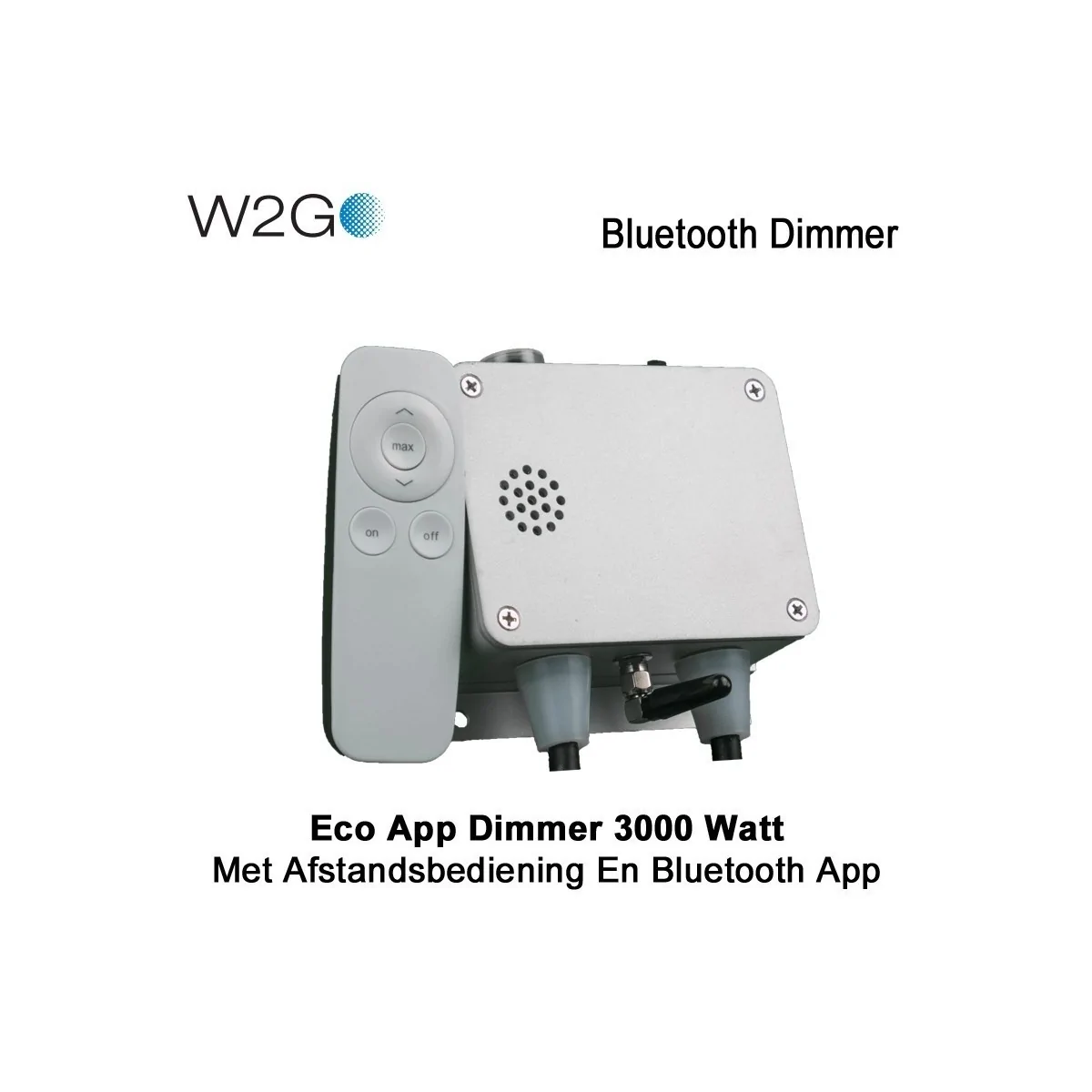 W2GO Dimmer 3000 Watt met Afstandsbediening en Bluetooth App