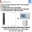 Leranti Essential 360 Watt infrarood paneel met Optima W R2 Pro wifi thermostaat en ontvanger|Luchtreinigeronline