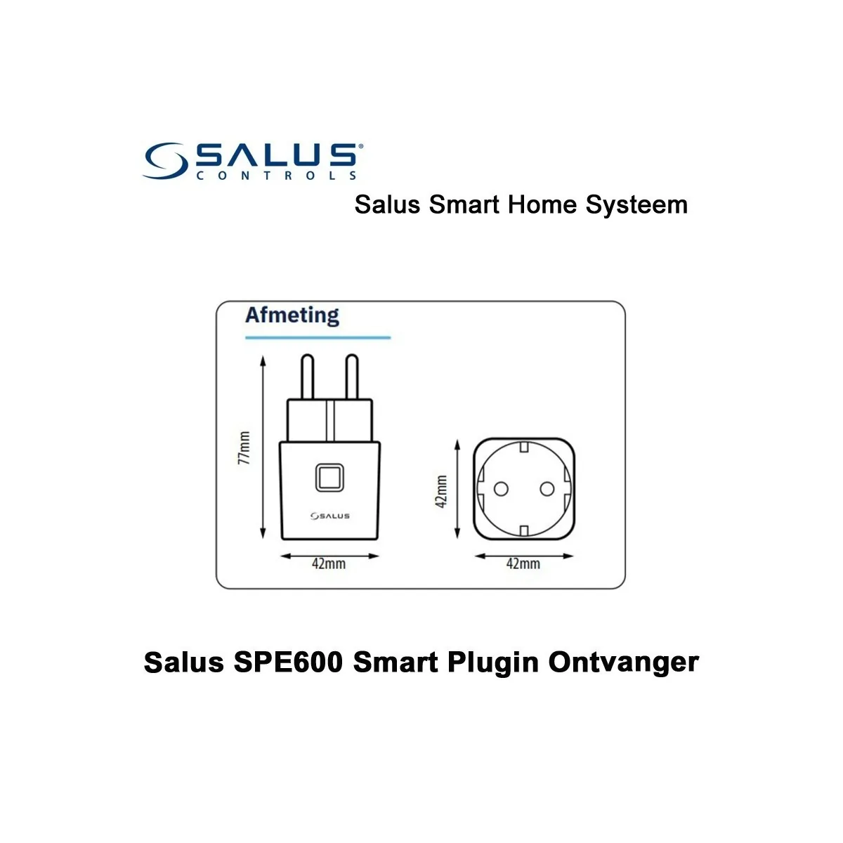Salus Starterset UGE600 Home Gateway Met VS20WRF Thermostaat en SR600 of SPE600 Ontvanger|Luchtreinigeronline