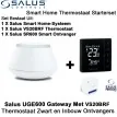 Salus Starterset UGE600 Home Gateway Met VS20BRF Thermostaat zwart en SR600 of SPE600 Ontvanger|Luchtreinigeronline