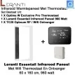 Leranti Essential 960 Watt infrarood paneel met Optima W R2 Pro wifi thermostaat en ontvanger|Luchtreinigeronline