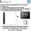 Leranti ST Essential 360 Watt infrarood paneel met Optima W Exclusive Pro wifi thermostaat en ontvanger|Luchtreinigeronline