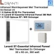 Leranti ST Essential 360 Watt infrarood paneel met Optima W R2 Pro wifi thermostaat en ontvanger|Luchtreinigeronline