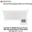 Termofol TF-SP800 infrarood paneel met LED verlichting en thermostaat, 62 x 122cm|Luchtreinigeronline