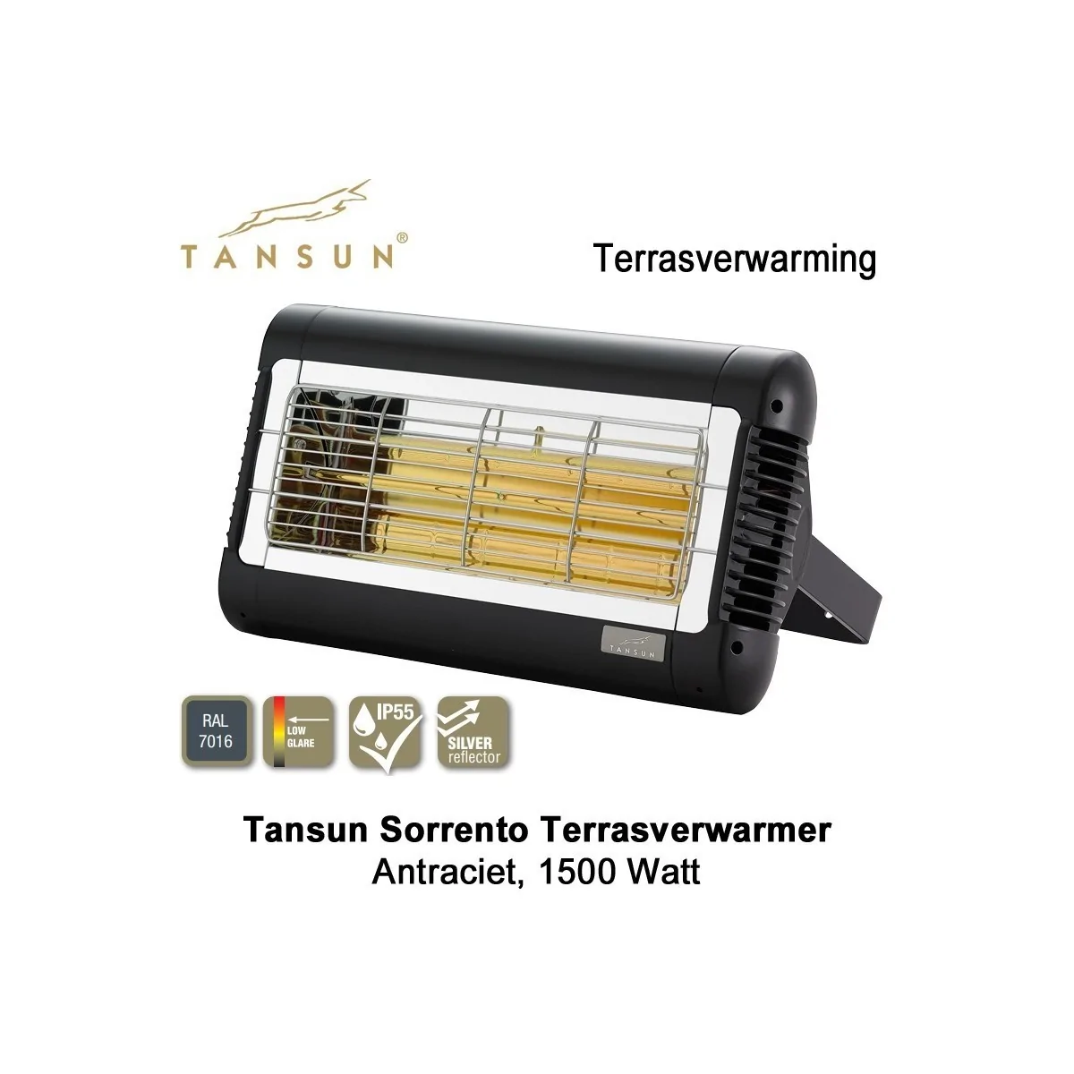Tansun Sorrento 1500 Watt Terrasverwarmer|Luchtreinigeronline