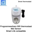 QH Wifi plug-in thermostaat met losse sensor QH-42|Luchtreinigeronline