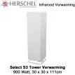 Herschel Select S3 Tower Verwarming 900 Watt, 111 x 30 x 30 cm|Luchtreinigeronline