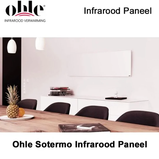 Ohle Sotermo infrarood paneel 400 Watt, 60 x 60 cm|Luchtreinigeronline