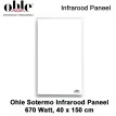 Ohle Sotermo infrarood paneel 670 Watt, 40 x 150 cm|Luchtreinigeronline