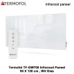 Termofol TF-GW700 Wit glazen infrarood paneel 700 Watt, 50 x 120 cm|Luchtreinigeronline